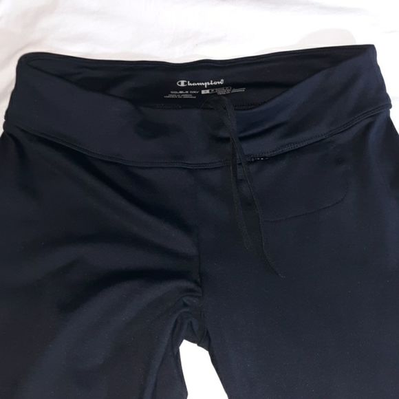 Champion Double Dry Black‎ Capri Leggings Small - Picture 2 of 4
